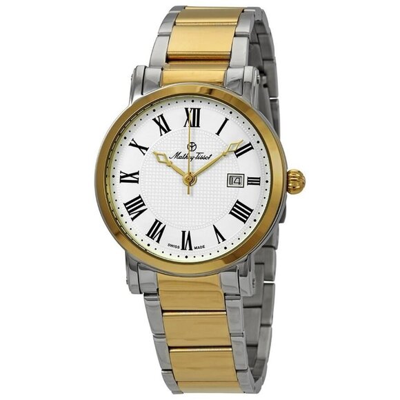 FX04223B NWT Mathey-Tissot Fashion Men's Quartz Steel Authentic Watch - Picture 1 of 3
